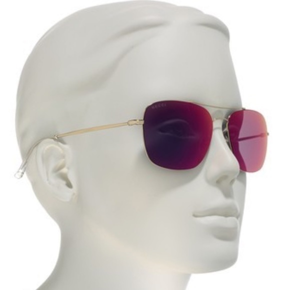 Gucci Accessories - GUCCI 58mm Aviator Sunglasses